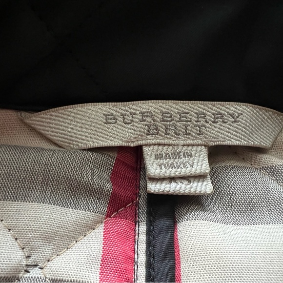 Authentic Burberry Brit belted quilted Jacket XS - Picture 6 of 8